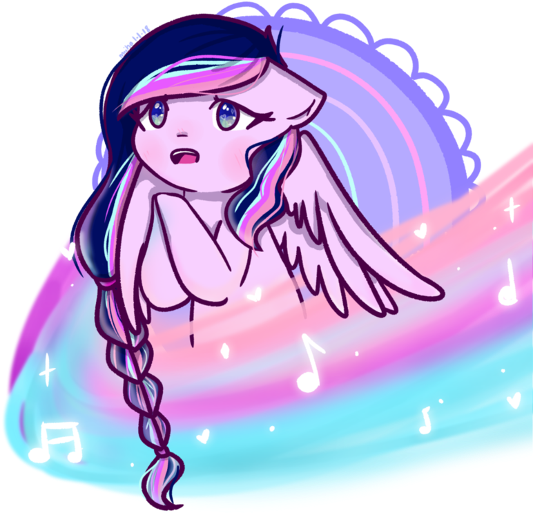 Melody Notes By Kawaii-doggo - Drawing (894x894)