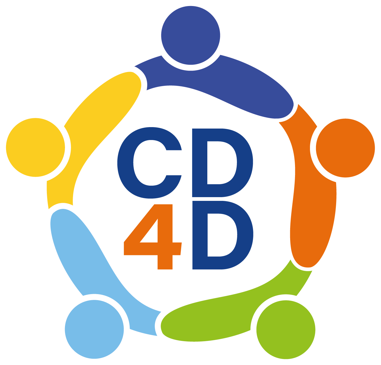Migration Clipart Making Connection - Travail En Groupe De 5 (1325x1272)