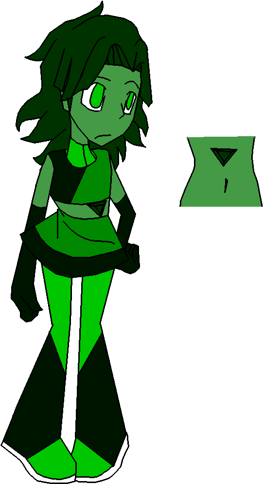 Emerald By Lyricstosilence - Emerald On Steven Universe (768x1024)