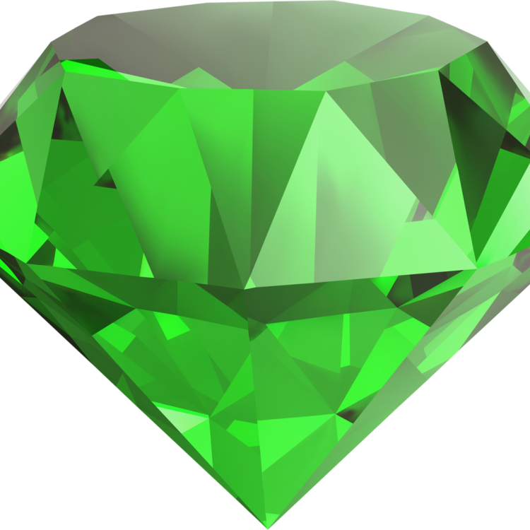 Emerald - Clip Art Of Emeralds (750x750)