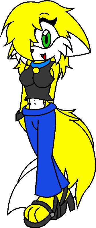 Yellow Line Art Clip Art Fictional Character Black - Cartoon (512x858)