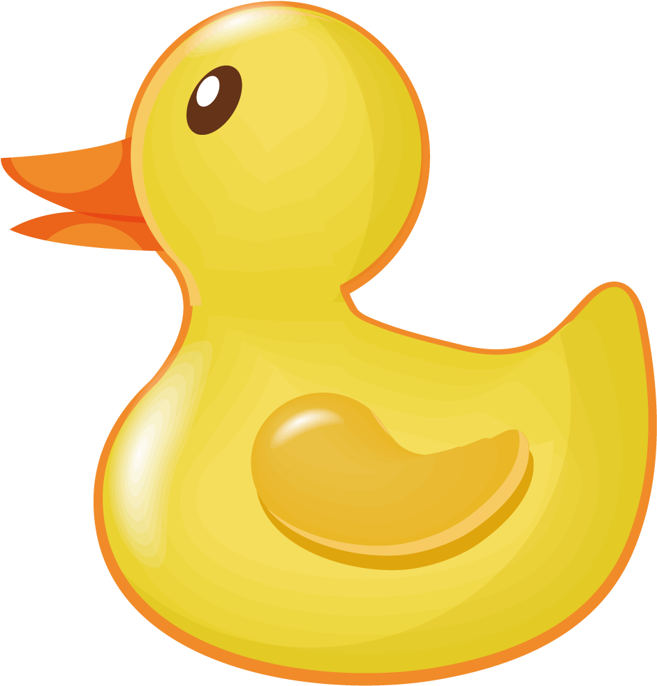 Duck Yellow Clip Art - Duck Toy Clipart (1200x1200)
