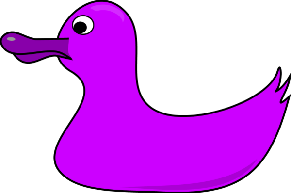 Rubber Duck Clip Art - Hermes Tea Set (600x398)