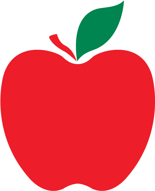 Low Child To Teacher Ratios Consistent, Highly Trained - Preschool Apple Clipart (800x685)