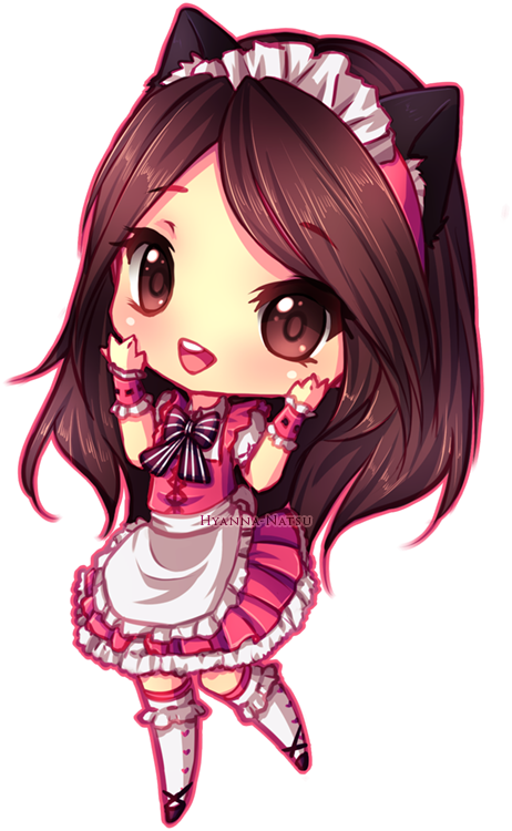 Jenny By Hyanna-natsu On Deviantart - Cute Chibi Girl (462x750)