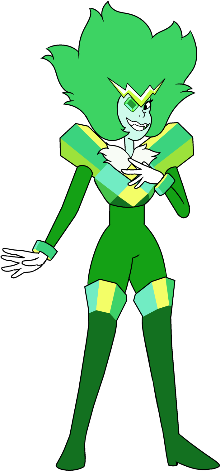 Emerald Is A Homeworld Gem Who Made Her Debut In "lars - Steven Universe Emerald (1000x1524)