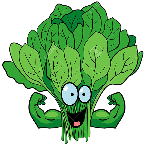 0 - Spinach Cartoon (512x512)