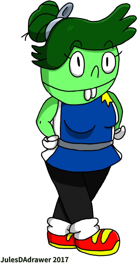 Spinach Can Human By Julesdadrawer - Cartoon (699x1144)