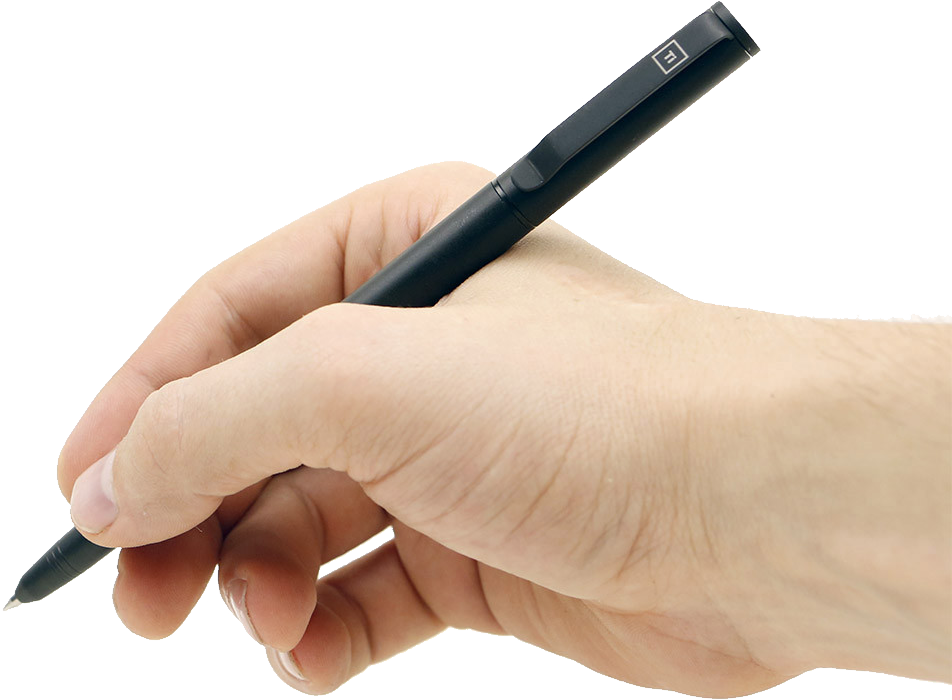 28 Collection Of Pen In Hand Clipart - Bamboo Toothbrush For Adults With Medium Soft Bpa Free (952x700)