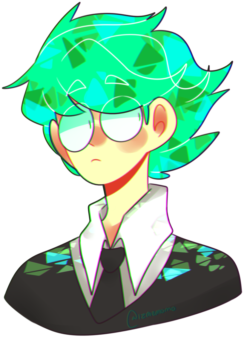 I Updated Emerald Lol - Cartoon (921x1180)