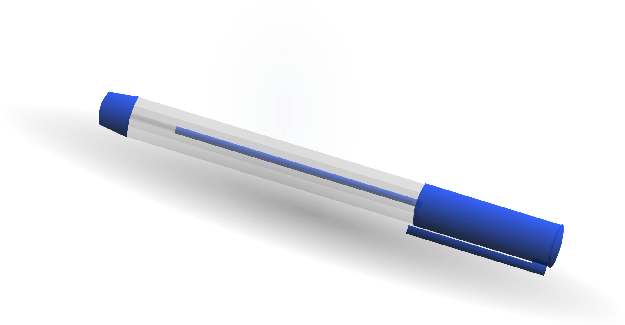 Picture Of Pens 18, Buy Clip Art - Marker Pen (2000x1149)
