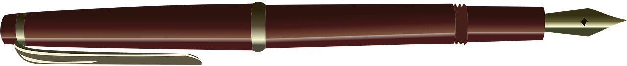 Fountain Pen Clipart - Fountain Pen Clipart (1280x375)