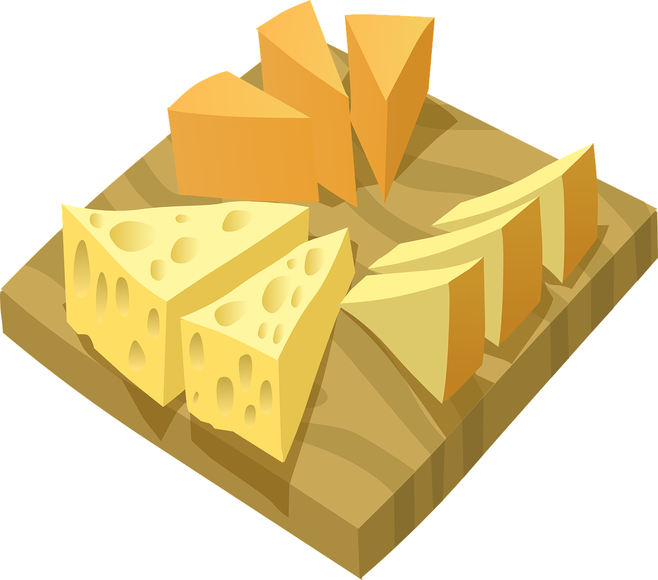 Cheese Clipart - Fancy Cheese Clip Art (1280x1127)