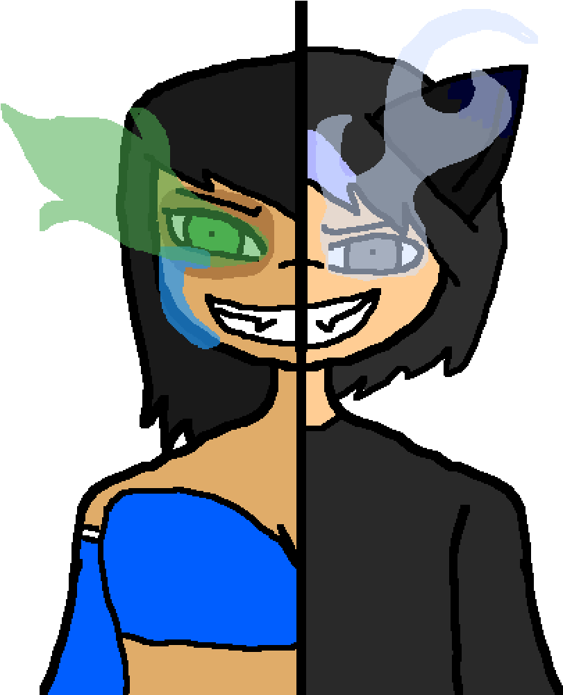 Aphmau Emerald Secret - Cartoon (1000x1000)