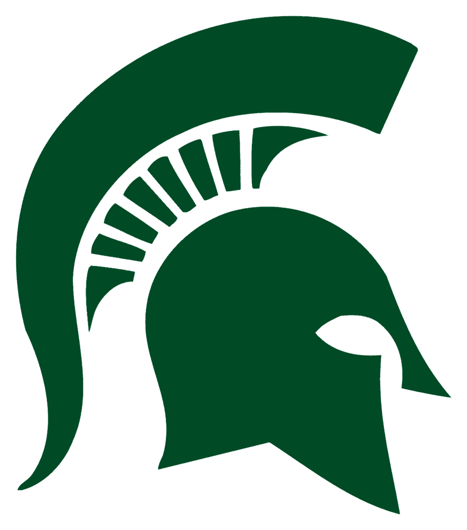 Volleyball Conditioning For June/july - Michigan State Spartans Logo (971x1069)