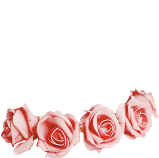 Flower Crown Tumblr Transparent - Венок На Голову Для Фотошопа (334x447)