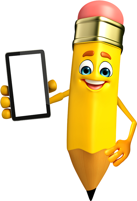 Check Out Our How-to Guide - Lapiz Animado Jpg (613x800)