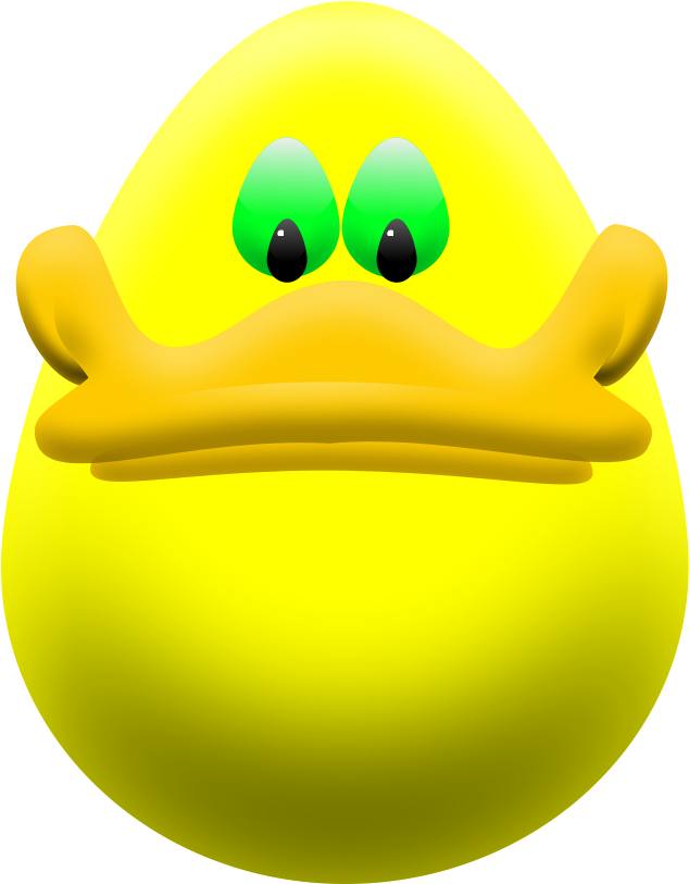 Duck Clipart - Rubber Duck Shower Curtain (656x900)