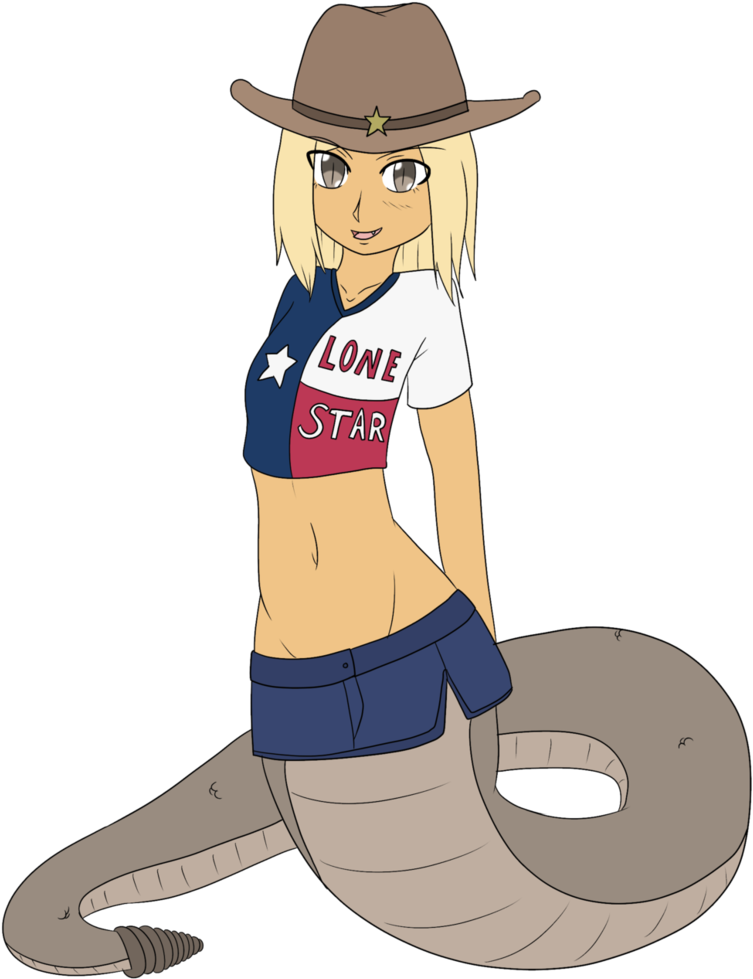 Madison The Rattlesnake Naga By Moerin-satsuki - Cartoon (791x1010)