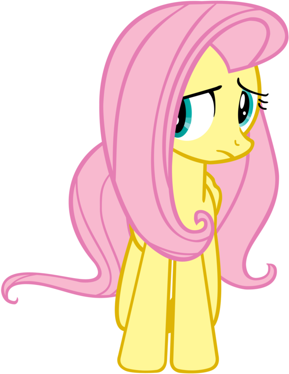 Shy Fluttershy Vector By Angel - My Little Pony Fluttershy Seria (900x900)