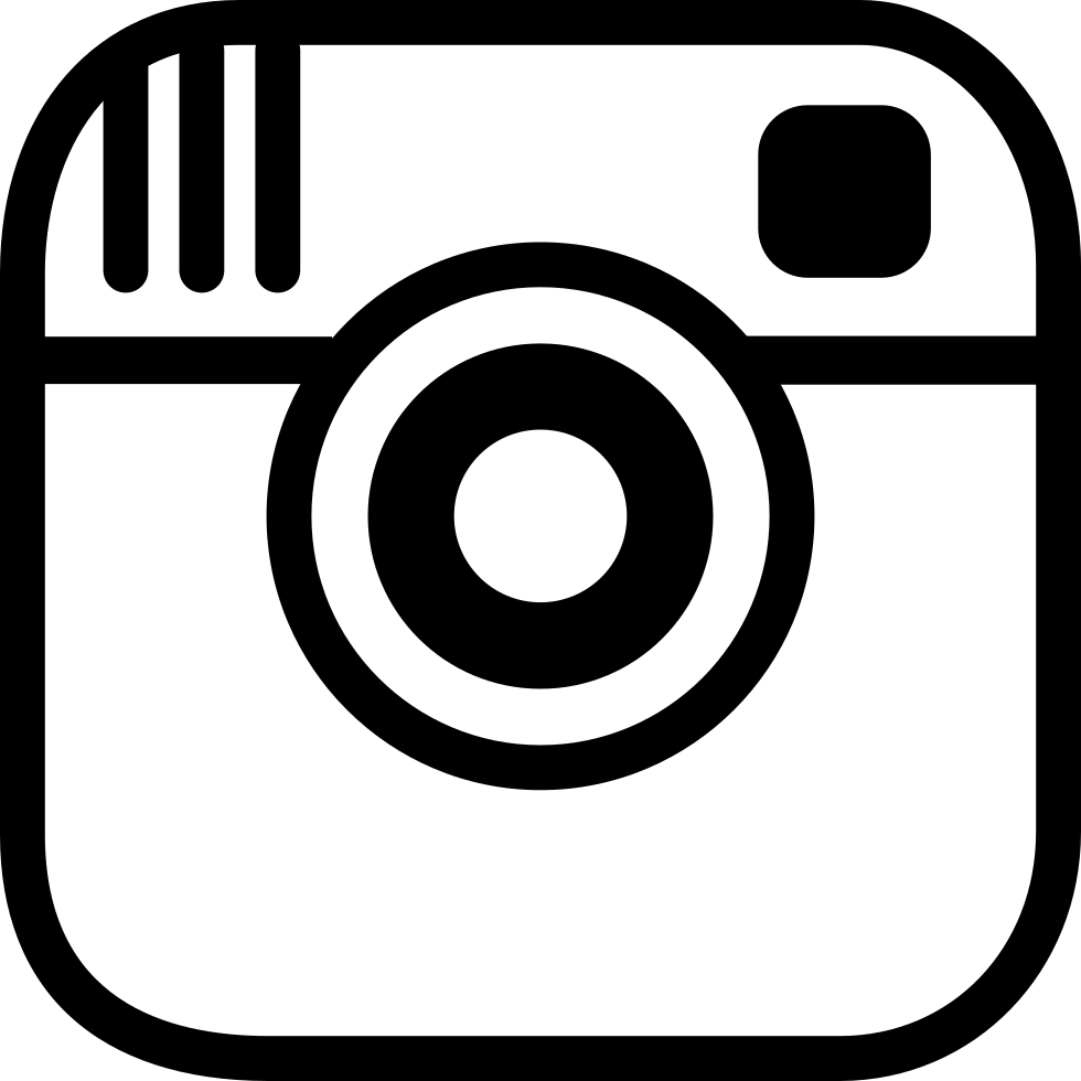 Instagram Photo Camera Logo Outline Comments - Instagram Logo Outline (980x980)