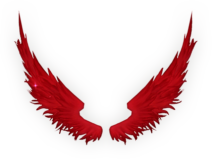 Scarlet Fallen Angel Wings *new* - Fallen Angel Wings Png (426x320)