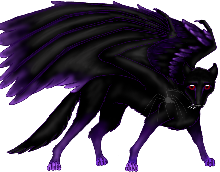 Featured image of post Mythical Wolf With Wings Drawing