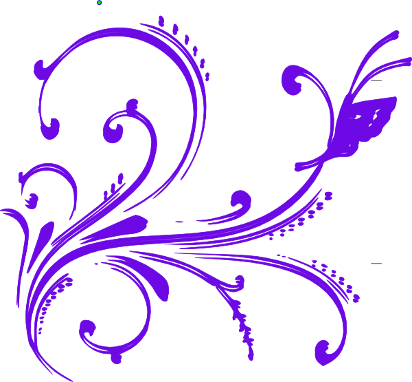 Purple Butterfly Clip Art (600x555)