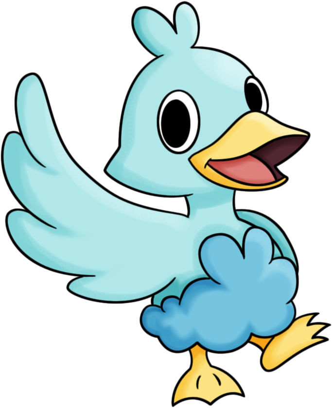 Ducklett, Level - Ducklett Pokemon (834x957)