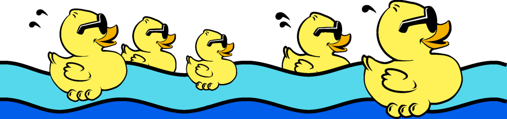 Redding Aqua Ducks Teamunify, - Duck (1024x241)