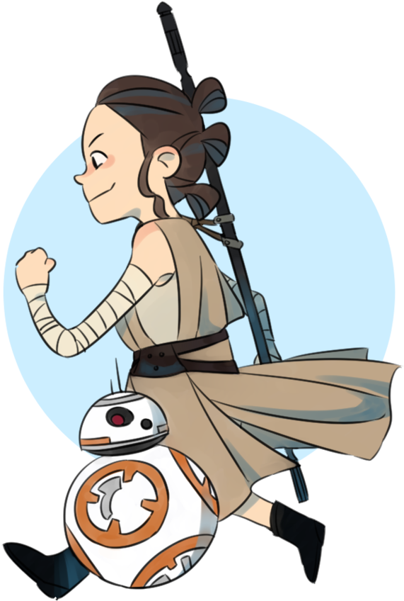 Run Rey - Drawing (894x894)