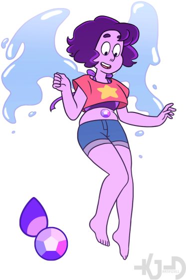 Steven Lapis Lazuli> I'm Definitely Not A Fan Of The - Steven Universe Lapis And Steven Fusion (392x600)