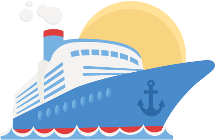 Cruise Ship Clip Art (480x350)