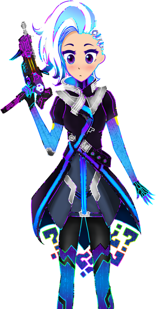 Starwantrix, Clothes, Cosplay, Costume, Cute, Gun, - Cartoon (534x1024)