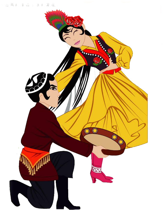 Xinjiang Uyghurs Central Asia Ethnic Group Dance - Xinjiang Uyghurs Central Asia Ethnic Group Dance (935x1201)