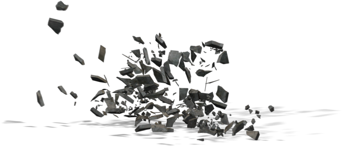 Cement Collapse 2 Png By Ashrafcrew - Bitcoin Crypto Crusader Smashes The Federal Reserve11oz (1191x670)