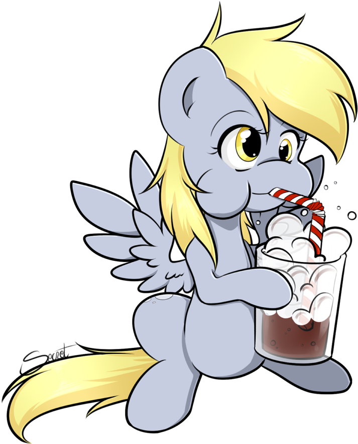 Derpy's Talent By Secret-pony - Cartoon (787x903)