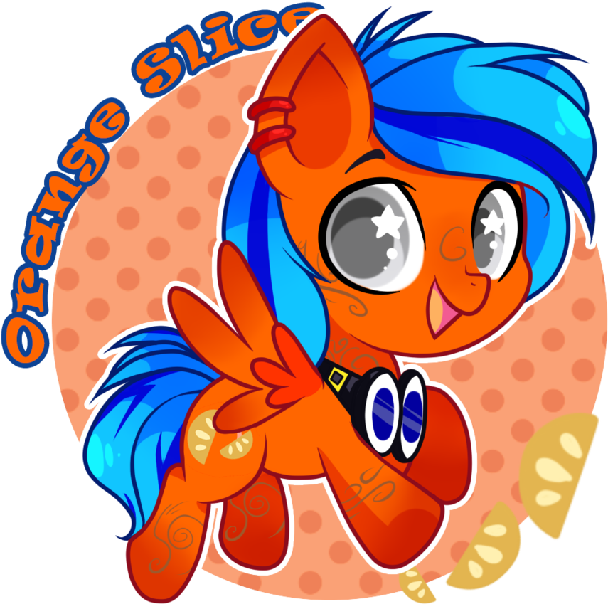 Orange Slice Button By Hikariviny - Orange Slice Button By Hikariviny (894x894)