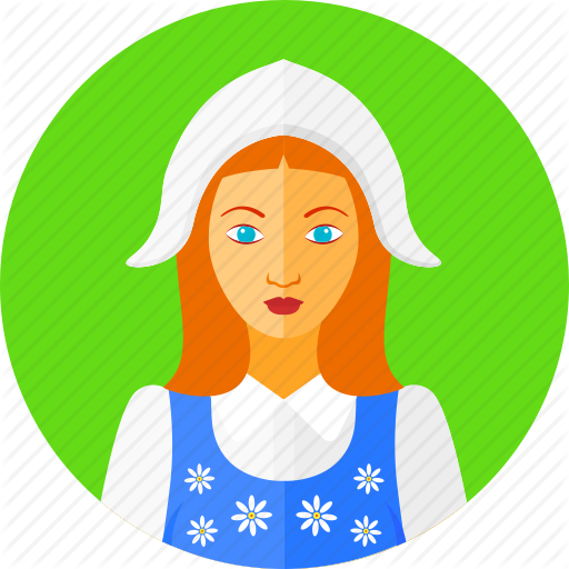 Sweden Clipart Country Woman - Illustration (512x512)