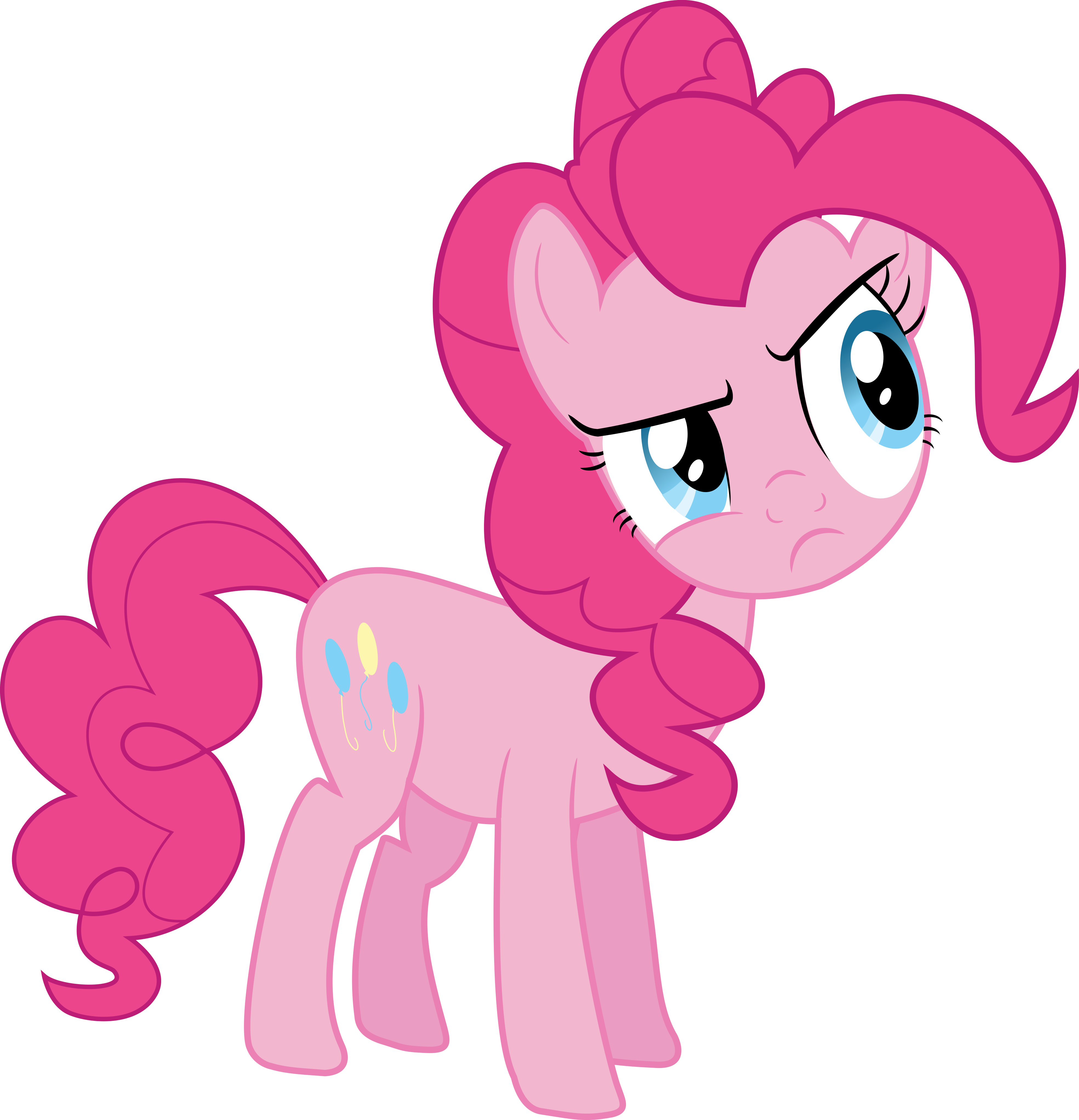 Suspicious Pinkie Pie By Clashwolf3 Suspicious Pinkie - Pinkie Pie Confused (3937x4088)
