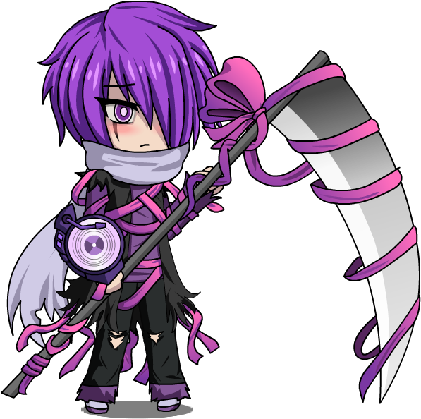 Anime Fidget Spinner Battle Gacha Studio Anime Gacha - Gacha World Ribbon Tied Phantom (607x600)