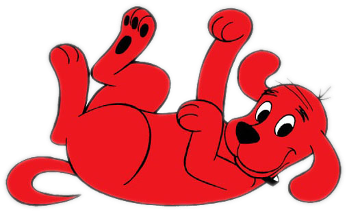 Clifford2 - Clifford The Big Red Dog Transparent (540x720)