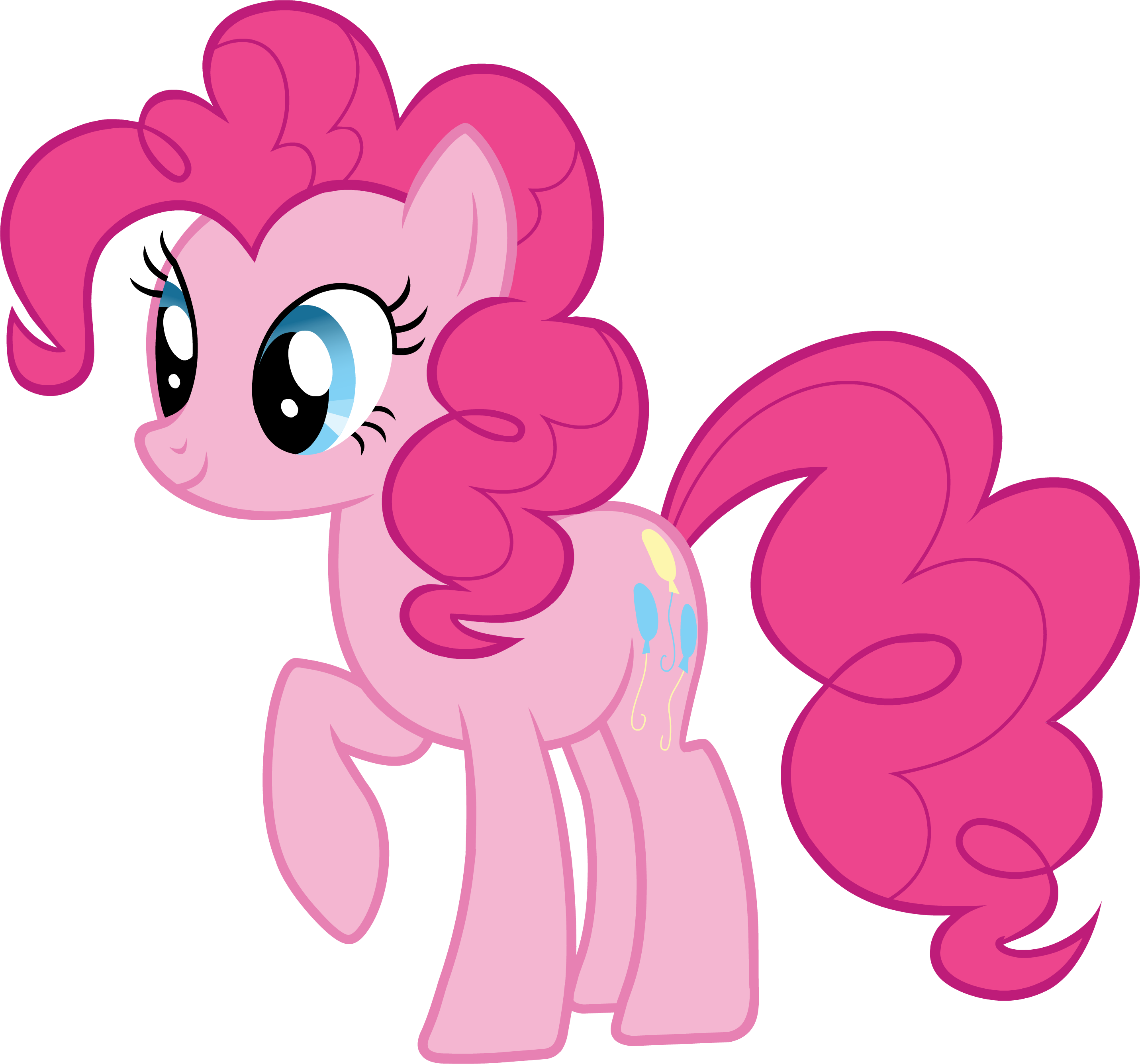 Pinkie Pie - My Little Pony Pinkie Pie (2862x2671)