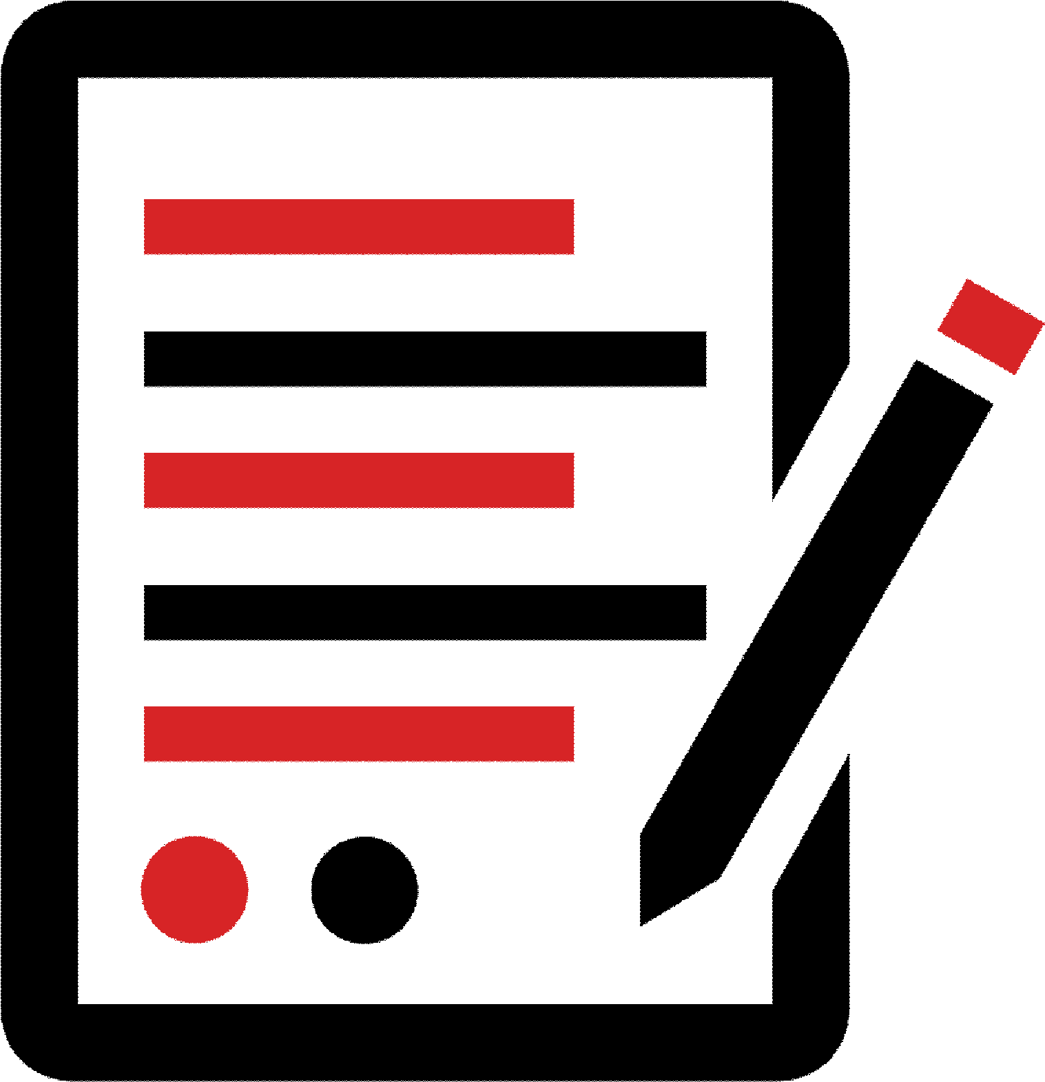 Fill Out Form Symbol (1601x1601)