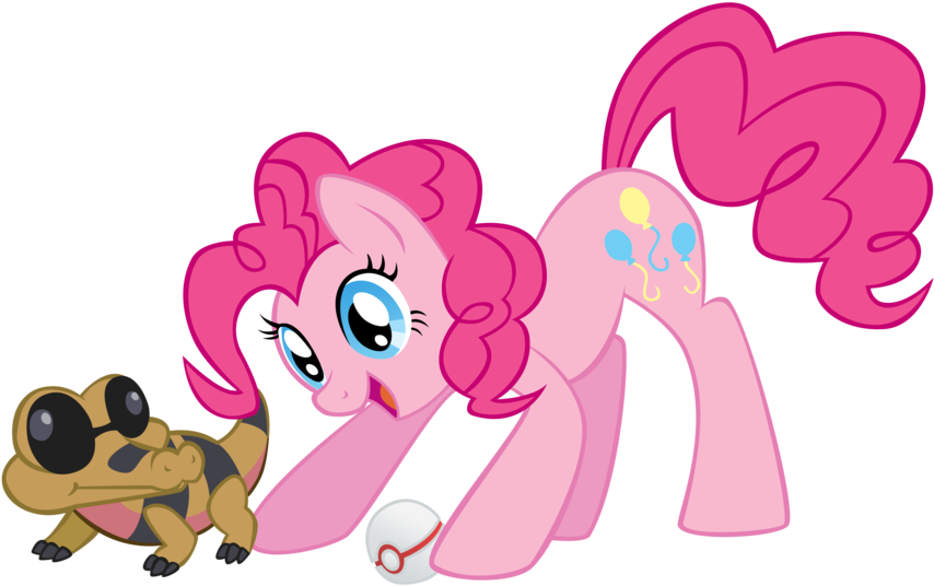 Gummy And Pinkie Pie (900x575)