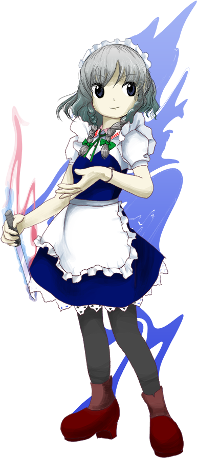 Potential Opponents - Touhou Sakuya Izayoi (404x900)