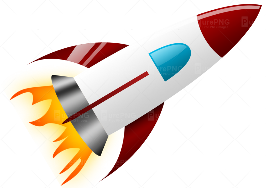 Clipart Rocket Png Image - Rocket (851x603)