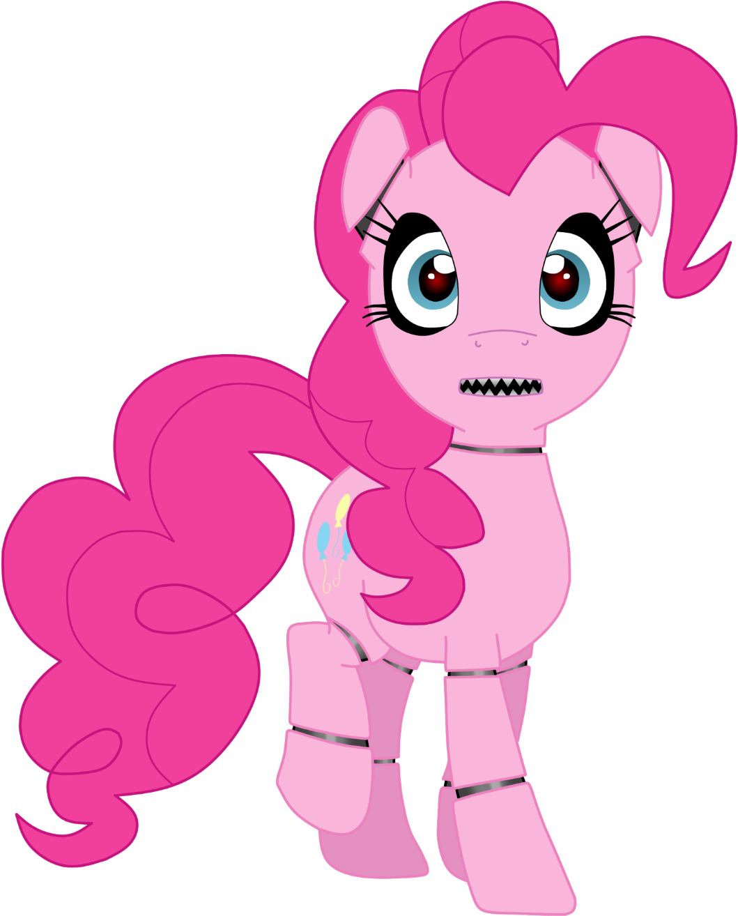 Request Pinkie Pie Animatronics - Mlp Pinkie Pie Jumping (1084x1337)
