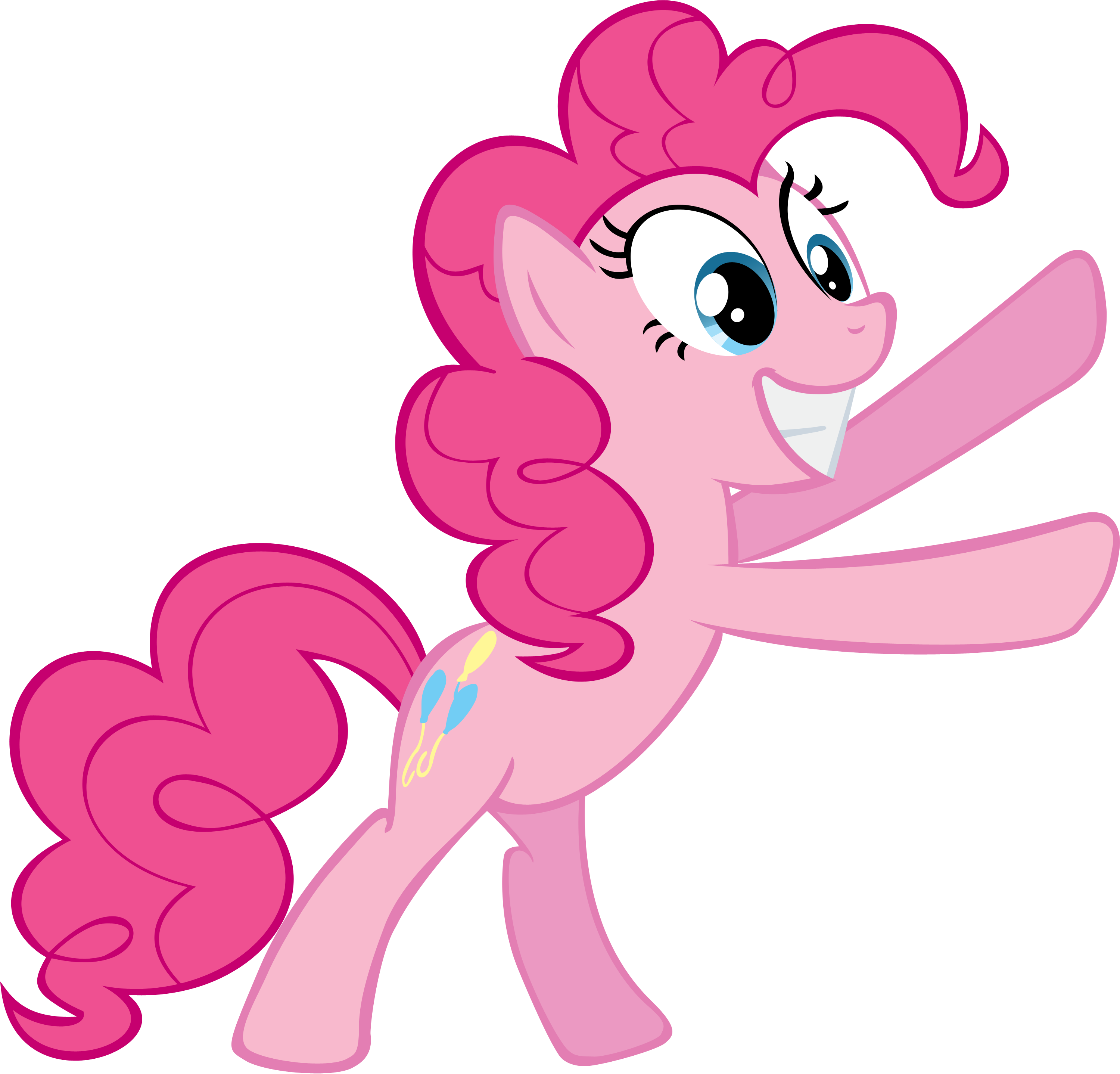 Pinkie Pie 'tah-dah' By Zachgamer77 - Mlp Movie Pinkie Pie (3000x2876)