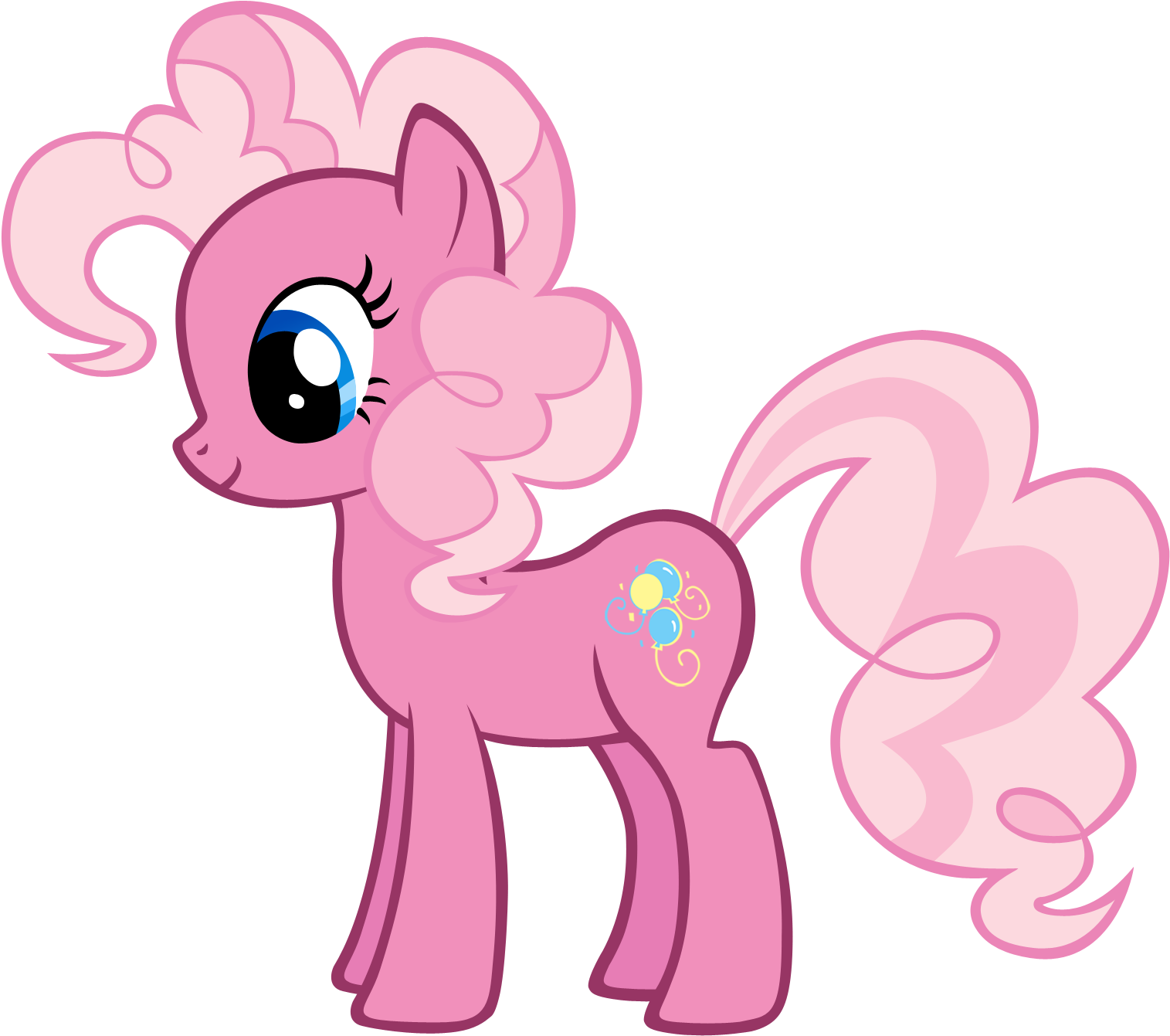 Pinkie Pie G3 Vector By Durpy - Minty Pie My Little Pony (1656x1446)